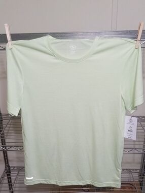 Athletic Works Light Mint Green Short Sleeve Crew Tee